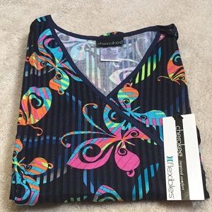 NWT 3xl Cherokee flexible scrub top